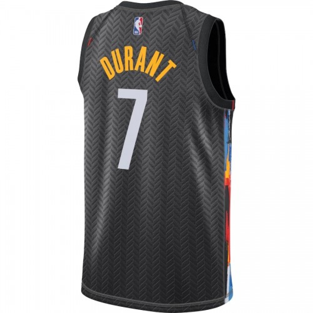 Men's Brooklyn Nets Kevin Durant #7 Black 2020/21 Swingman Player Jersey – City Edition-Pro Kit Vault | Brand New 26/27 Sports Jerseys